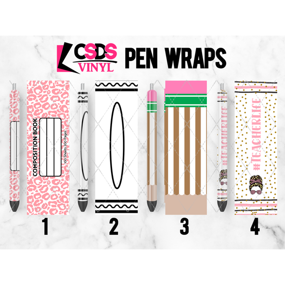 Pen Wraps 475-479