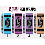 Pen Wraps 485-489
