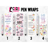 Pen Wraps 635-639