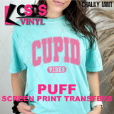 PUFF Screen Print Transfer - Cupid Vibes - Pink