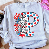 DTF Transfer - DTF015030 - Read Across America Mascots