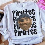 DTF Transfer - DTF015023 Faux Yarn Mascots