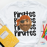 DTF Transfer - DTF015023 Faux Yarn Mascots