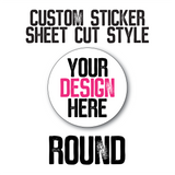 Custom Sticker Sheet - Create Your Own Sticker Sheet