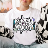 DTF Transfer - DTF015029 Bright Stars Sports Mom