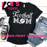 Screen Print Transfer - SCR0016 Football Mom - White