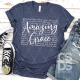 DTF Transfer - DTF012677 Amazing Word Art Single Color