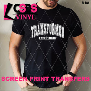 Screen Print Transfer - SCR4698 Transformed - White