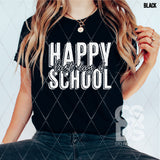 Screen Print Transfer - SCR4849 Happy Last Day of School - White