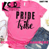 Screen Print Transfer - SCR4866 Pride Tribe - Black