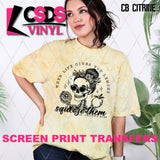 Screen Print Transfer -  SCR4993 Squeeze Them in People's Eyes - Black