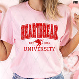 Screen Print Transfer -  SCR5044 Heartbreak University - Red