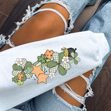 DTF Transfer - DTF015050 - St. Patrick's Day Clover Name Set