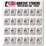 Vinyl Sticker Sheet - STK0401