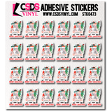 Vinyl Sticker Sheet - STK0473