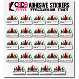 Vinyl Sticker Sheet - STK0475