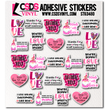 Vinyl Sticker Sheet - STK0480