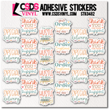 Vinyl Sticker Sheet - STK0482