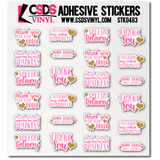Vinyl Sticker Sheet - STK0483