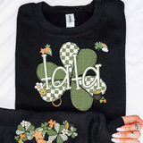 DTF Transfer - DTF015050 - St. Patrick's Day Clover Name Set