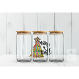 UV DTF 3 inch Decal - UVDTF00020 Merry & Bright Christmas Tree