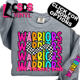 DTF Transfer - DTF015126 - 80's Retro Stacked Mascots