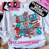 DTF Transfer - DTF015113 - Mascots are Readers