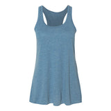 Bella + Canvas Flowy Racerback Tank Top-Extra Small-Heather Deep Teal