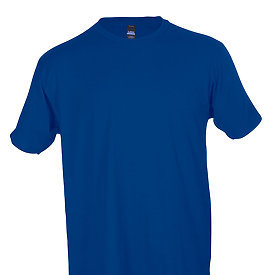Tultex Unisex Jersey Tee-Royal Blue *DISCONTINUED*
