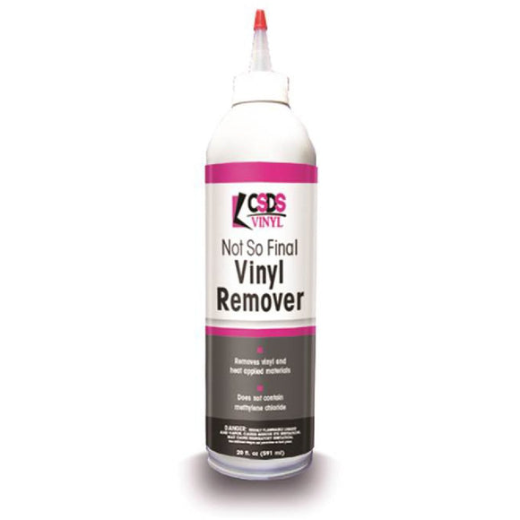 How to Remove HTV VInyl From a Shirt Using Letter Remover Solvent