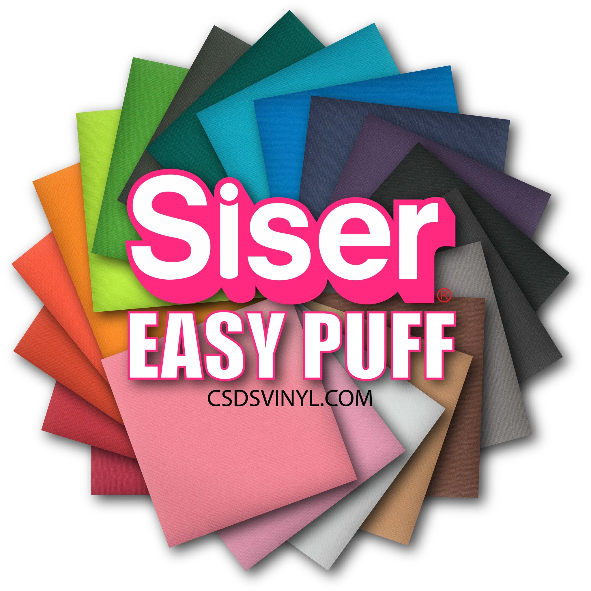 Siser Easy Puff - HTV 12 x 1 Yd. – Melissa's Vinyl Supply