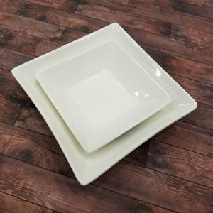 Blank Ceramic Ring Dishes - 5.75"x5.75" Large