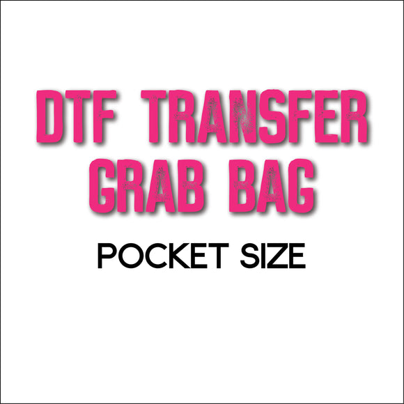 DTF Transfer Pocket Size Grab Bag *Mardi Gras*