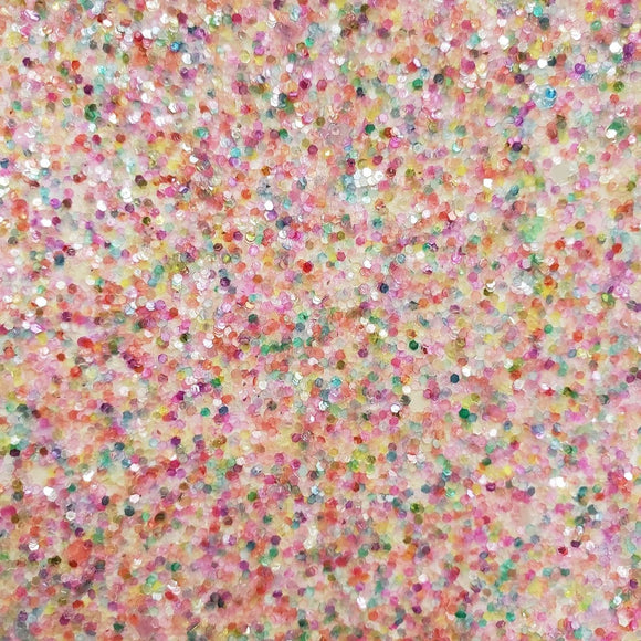 Faux Leather Glitter Canvas Sheet - Birthday Party