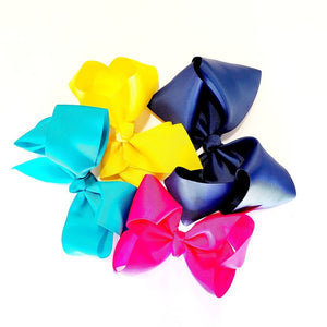 Boutique Bows with Alligator Clip - Large 7"-8"