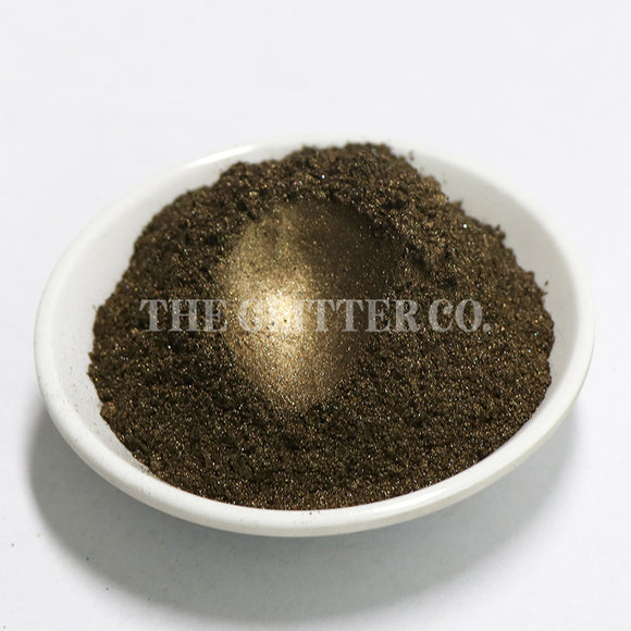 The Glitter Co. - Mica Powder - Antiqued Bronze