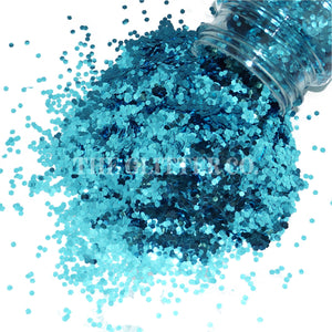 The Glitter Co. - Aruba Blue - Super Chunky 0.062