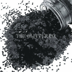 The Glitter Co. - Black Onyx - Super Chunky 0.062