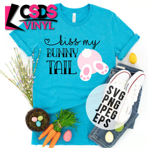 SVG0118 - Kiss My Bunny Tail - SVG Cut File