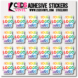 Vinyl Sticker Sheet - Custom Logo