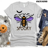 DTF Transfer - DTF000001 Spooky Bee with Bats