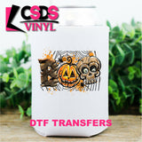 DTF Transfer - DTF000011 BOO with Pumpkin and Skull