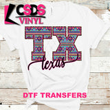 DTF Transfer - DTF000031 Texas
