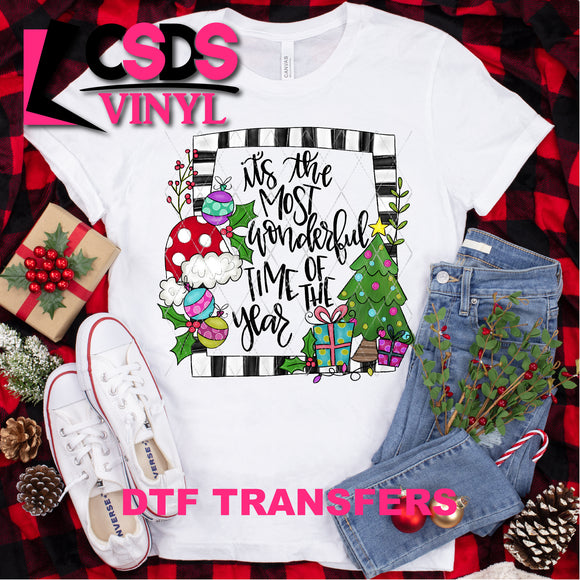 DTF Transfer - DTF000080 It's the Most Wonderful Time of the Year