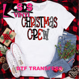 DTF Transfer - DTF000108 Christmas Crew