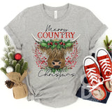 DTF Transfer - DTF000126 Merry Country Christmas