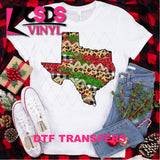 DTF Transfer - DTF000132 Christmas Texas