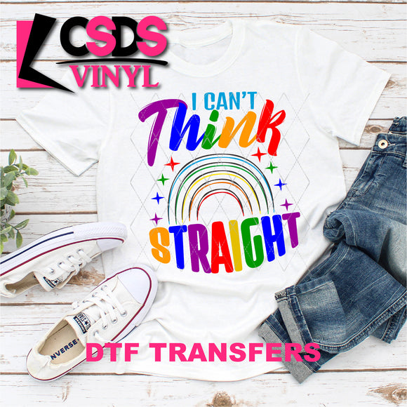DTF Transfer - DTF000159 I Can't Think Straight