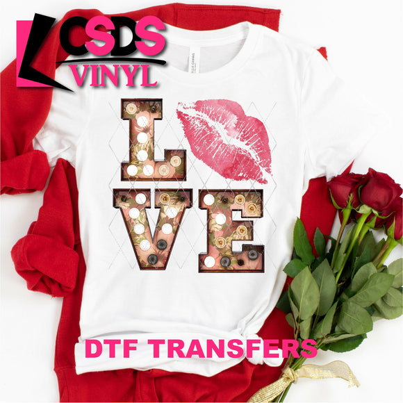 DTF Transfer - DTF000177 Love Lips