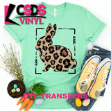 DTF Transfer - DTF000182 Leopard Bunny